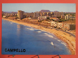 Visuel Très Peu Courant - Espagne - Campello - Alicante - Playa De Muchavista - R/verso - Alicante