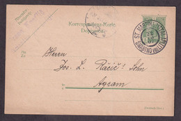 Austria/Slovenia - Stationery Sent From ŠMARTNO Pri LITIJI To Zagreb 22.10.1907. - Lettres & Documents
