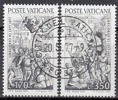 VATICAN 701-702,used - Used Stamps