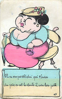 Themes Div-ref JJ439- Illustrateurs - Illustrateur Vic - Humour - La Grosse Dame - - Humor