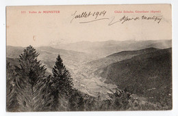 MUNSTER * HAUT RHIN * Cliché Beluche, Gérardmer * MONTAGNE * SAPINS * Carte N° 353 - Munster