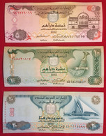 EMIRATS ARABES UNIS 5, 10 Et 20 Dirhams 2007 P#19, 20 Et 21 TTB - Verenigde Arabische Emiraten