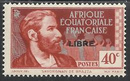AFRIQUE EQUATORIALE FRANCAISE - AEF - A.E.F. - 1940 - YT 105** - Nuovi
