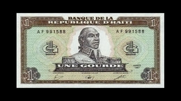 # # # Banknote Aus Haiti 1 Gourde UNC # # # - Haiti