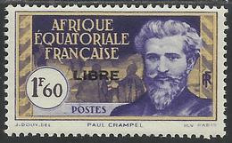 AFRIQUE EQUATORIALE FRANCAISE - AEF - A.E.F. - 1940 - YT 119** - Nuovi