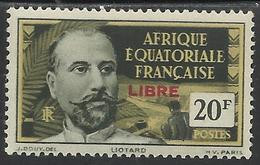 AFRIQUE EQUATORIALE FRANCAISE - AEF - A.E.F. - 1940 - YT 138** - Nuovi