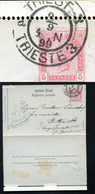 ÖSTERREICH Kartenbrief K39 Triest Trieste 9.9.1899 - Letter-Cards