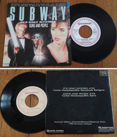 RARE French SP 45t RPM (7") BOF OST "SUBWAY" (Louis Bertignac & Corine Marienneau / Isabelle Adjani P/s, 1985) - Filmmusik