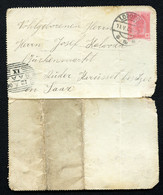 ÖSTERREICH Kartenbrief K42 Lobositz Lovosice 1906 - Letter-Cards