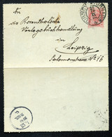 ÖSTERREICH Kartenbrief K42 Turnau Turnov 1904 - Carte-Lettere