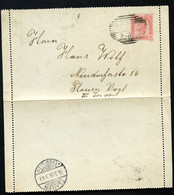 ÖSTERREICH Kartenbrief K42c Drahowitz Drahovice 1906 Kat. 5,00€+ - Letter-Cards