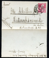 ÖSTERREICH Kartenbrief K47a Röwersdorf Třemešná 1912 - Letter-Cards