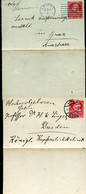 ÖSTERREICH Kartenbriefe K47a+b Wien 1910-14 Kat. 11,00 € - Cartes-lettres