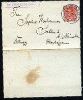 ÖSTERREICH Kartenbrief K50 Passek Paseka Bei Sternberg Šternberk 1917 Kat. 9,00 €+ - Cartes-lettres