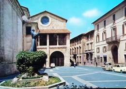 Cartolina - Rieti - Piazza Mariano Vittori  - Palazzo Vescovile - 1967 - Rieti