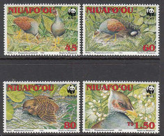 1992 Niuafo'ou WWF Birds Complete Set Of 4 MNH - Neufs