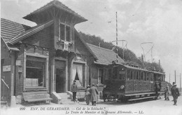VOGESEN-88-Vosges-68-Haut-Rhin-LA SCHLUCHT-GERARDMER-Munster-TRAM-TRAMWAY-Douane Allemande-Alsace - Autres & Non Classés