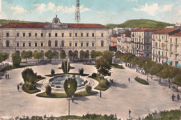 Campobasso - Municipio E Piazza Vittorio Emanuele - Formato Grande Viaggiata Mancante Di Affrancatura – FE390 - Campobasso