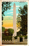 Kentucky Fairview Near Hopkinsville Jefferson Davis Monument 1949 Curteich - Hopkinsville