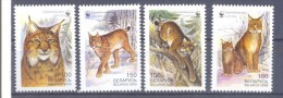 2000. Belarus, WWF, Lynx, 4v, Mint/** - Belarus