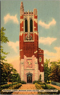 Michigan East Lansing Beaumont Tower Michigan State College 1940 - Lansing