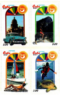 CUBA 2021 *** Car , Automobile, Chevrolet , Transport, Fist, Fishing, Horse Riding MNH (**) Limited Edition - Neufs
