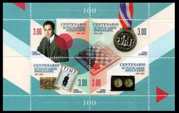 CUBA 2021 *** Chess Indoor Game Timer Clock Medal Chess Player  MNH (**) Limited Edition - Unused Stamps