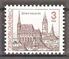 Tschechoslowakei Mi.Nr. 3132 ** Architektur 1992 / Český Krumlov - Unused Stamps