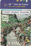France -  Cycling - 88 Tour De France 2001 - Tickets FT