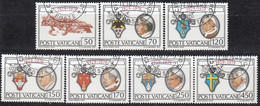 VATICAN 748-754,used - Used Stamps