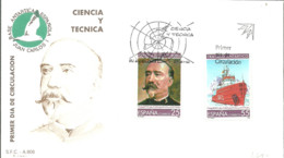 FDC ESPAÑA  1991 - Trattato Antartico