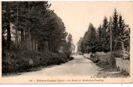 VILLERS FARLAY  LA ROUTE DE MONT SOUS VAUDREY - Villers Farlay