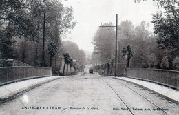 Anizy-le-Château. Avenue De La Gare. (Vue Rare) - Sonstige Gemeinden