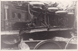 Foto Di Incidente Convoglio Treno ( Luogo Non Definito ) Cm 17,05 X 11 Circa - Treni
