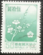 Republic Of China - Taiwan -  C6/11 - (°)used - 1987 - Michel 1293 - Nationale Bloem - Usados
