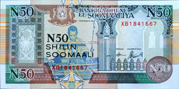 Somalia 50 Shilin 1991  XB Replacement Unc - Somalie