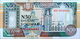 Somalia 50 Shilin 1991  XD Replacement Unc - Somalia
