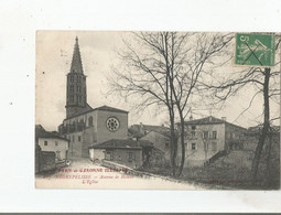 NEGREPELISSE 827 LE TARN ET GARONNE ILLUSTRE AVENUE DE BIOULES L'EGLISE 1916 - Negrepelisse