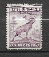 Canada Terre Neuve    N° 172  Caribou     Oblitéré B/TB    - 1908-1947