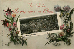 Châlons Sur Marne * Souvenir De La Commune * Je Vous Envoie Ces Fleurs - Châlons-sur-Marne