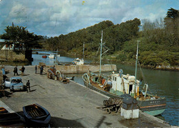 Brigneau En Moëlan Sur Mer * Bateaux RECIF De Concarneau , à Quai * Pêche Pêcheurs * Moelan - Moëlan-sur-Mer