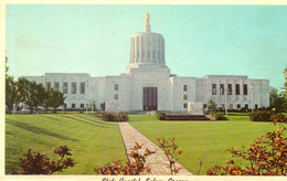 - STATE CAPITOL, SALEM, OREGON - Scan Verso - - Salem