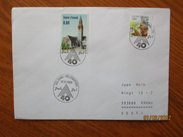 Finland 1988 Helsinki Christmas Cover   , 3-31 - Lettres & Documents