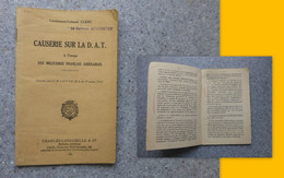 Causerie Sur La D.A.T. (attaques Aériennes), Colonel Clerc, 1936 ; L 08 - 1901-1940