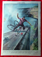 Retrocopertina Tribuna Illustrata Nr. 41 Del 1939 WW2 Ciclista Garfagnana Campia - Oorlog 1939-45