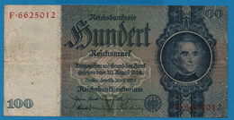 DEUTSCHES REICH 100 REICHSMARK 24.06.1935 Letter V # F.6625012 P# 183a Justus Von Liebig - 100 Reichsmark