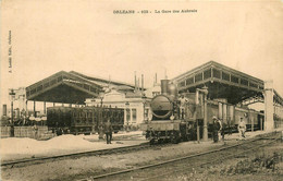 Fleury Les Aubrais * Orléans * La Gare Des Aubrais * Ligne Chemin De Fer * Train * Wagons - Orleans