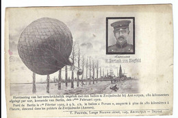 Zwijndrecht - ...Verschrikkelijk Ongeluk Met Den Ballon .. CAPITAINE H Bartsch Von Siegveld 1902 - Zwijndrecht