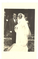 BORDEAUX - CARTE PHOTO Mariage 1948 - Familles DACIER - FLEURY - Genealogy