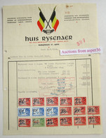 Verhuring Materiaal Feestelijkheden, Huis Rysenaer, Burgstraat, Gent 1948 - 1900 – 1949